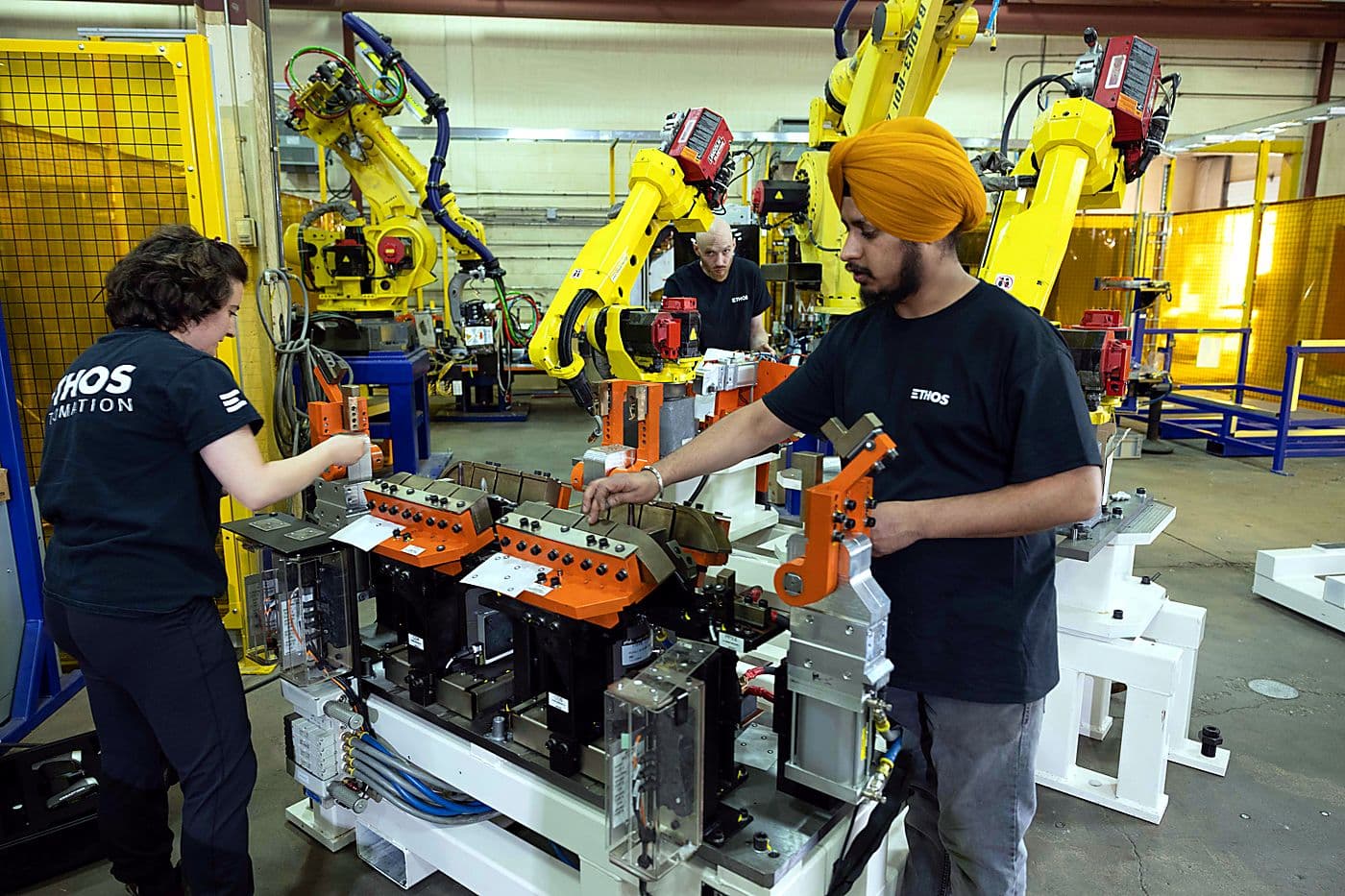 Fabrication at Ethos Automation