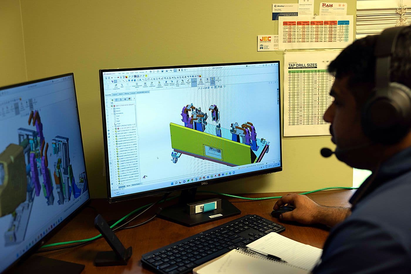 Mechanical Design at Ethos Automation